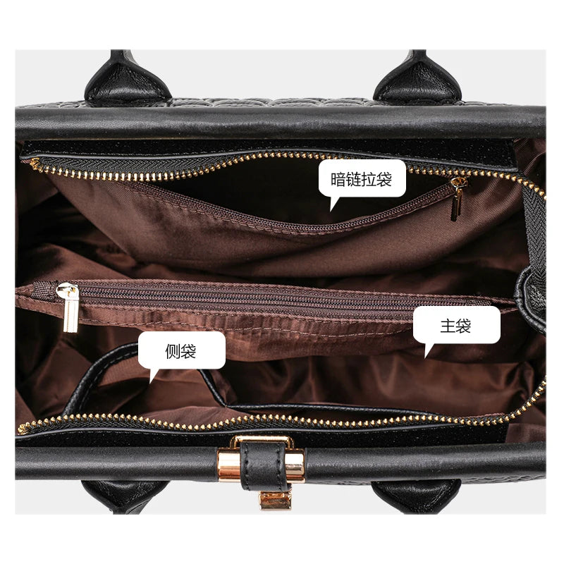 Genuine Leather Handbag for Women