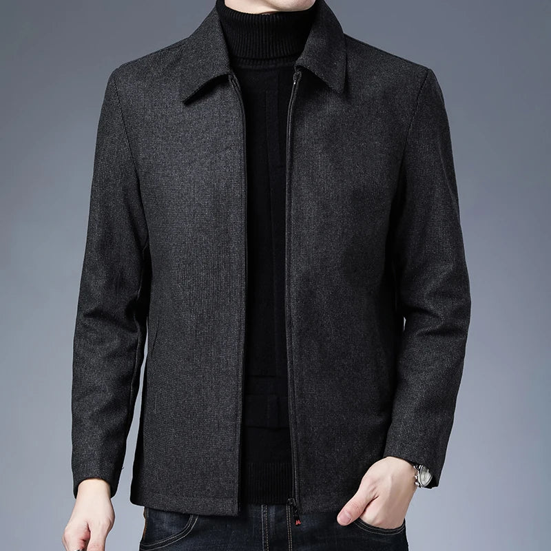Men’s High-Quality Casual Lapel Coat