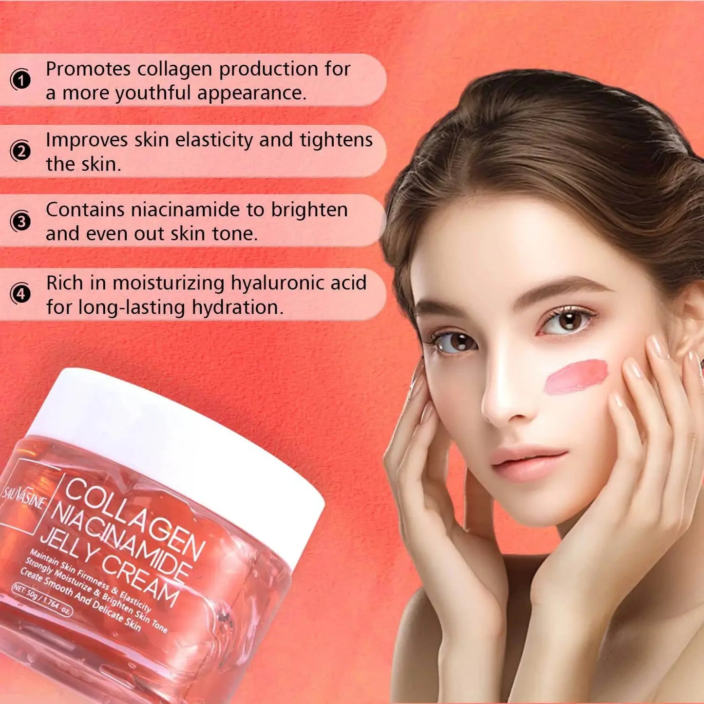 Jelly Cream combines deep hydration with powerful pore refining and brightening benefits