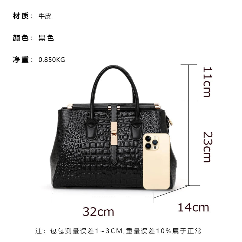 Genuine Leather Handbag for Women