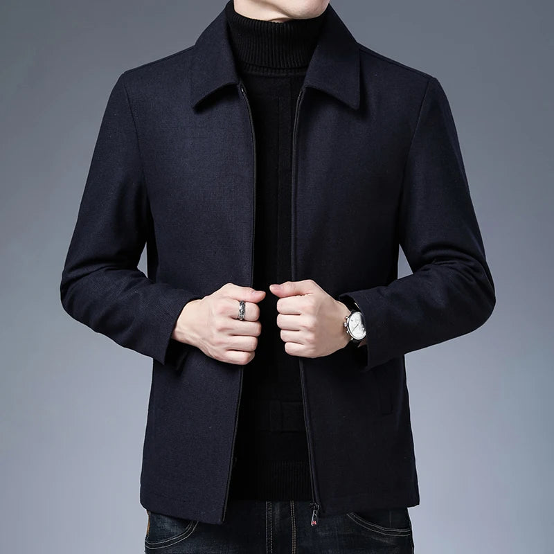 Men’s High-Quality Casual Lapel Coat