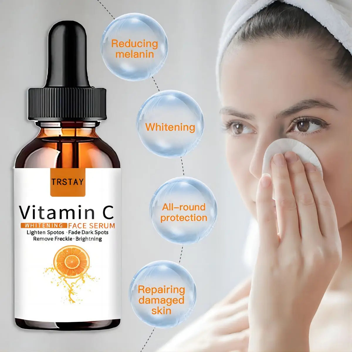 Vitamin C Serum is a brightening and moisturizing facial essence