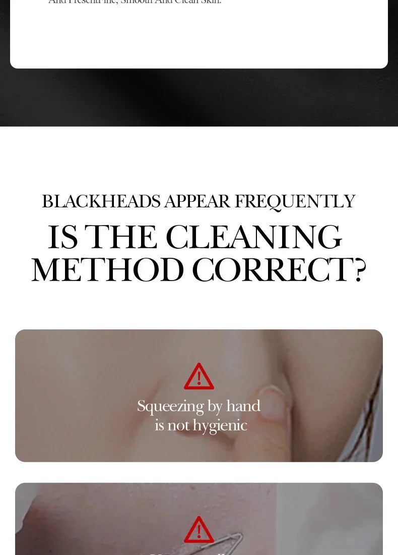 Blackhead Remover Mask harnesses the natural detoxifying power of bamboo charcoal to deeply cleanse pores