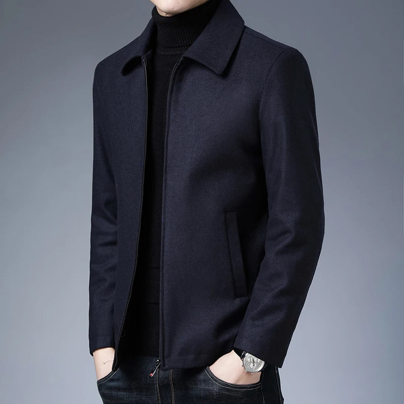 Men’s High-Quality Casual Lapel Coat