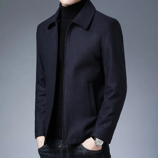 Men’s High-Quality Casual Lapel Coat